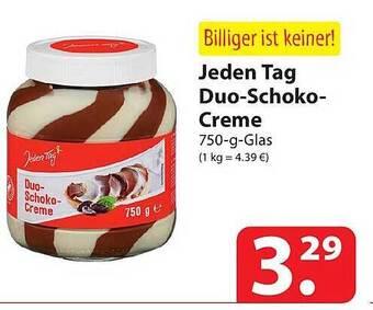 Famila Nord Ost Jeden tag duo-schoko--creme Angebot