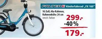 Multi Markt Falter kinderfahrrad „fx 160” Angebot