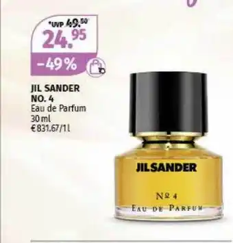 Müller Jil sander no. 4 eau de parfum Angebot