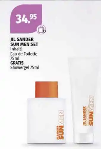 Müller Jil sander sun men set eau de toilette Angebot