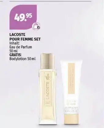 Müller Lacoste pour femme set eau de parfum Angebot