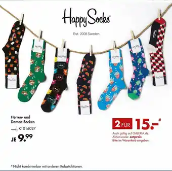 Galeria Herren und Damen Socken Angebot