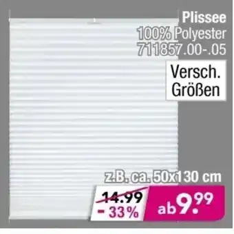 Möbel Boss Plissee Angebot