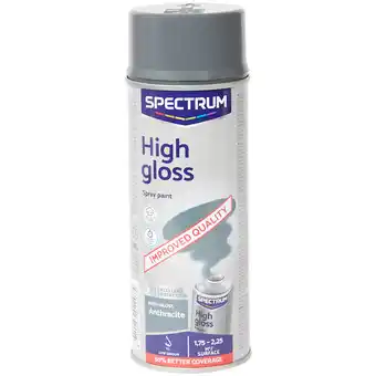 Action Spectrum hochglanzsprühfarbe anthrazit Angebot