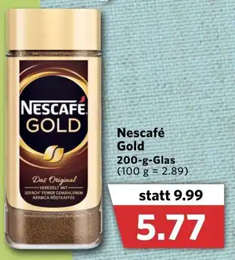 Combi Nescafé Gold 200g Angebot