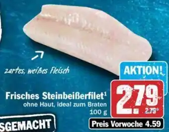 Hit Frisches Steinbeißerfilet 100 g Angebot