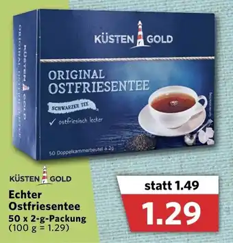 Combi Küsten Gold Echter Ostfriesentee 50x2g Angebot