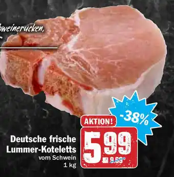 Hit Deutsche frische Lummer Koteletts 1kg Angebot