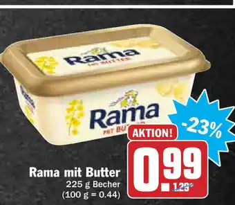 Hit Rama mit Butter 225g Angebot