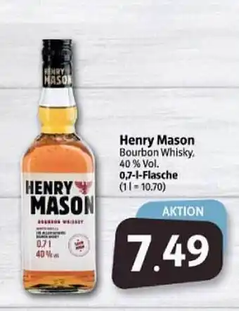 Markant Markt Henry mason bourbon whisky Angebot