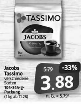 Markant Markt Jacobs tassimo Angebot