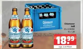 Getränkehaus Chiemseer hell Angebot