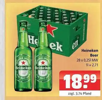 Getränkehaus Heineken beer Angebot