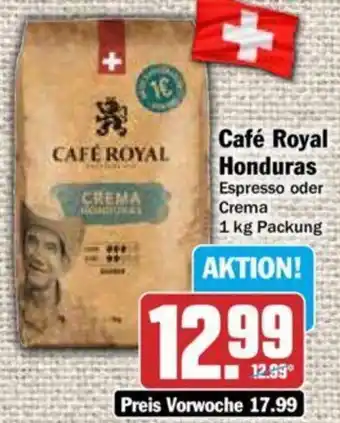 Hit Café Royal Honduras 1 kg Packung Angebot