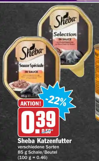 Hit Sheba Katzenfutter 85g Angebot