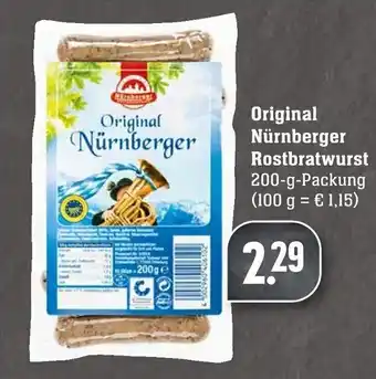 Edeka Neukauf Original Nürnberger Rostbratwurst 200 g Angebot