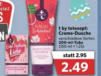 Combi t by Tetesept: Creme Dusche 200ml Angebot