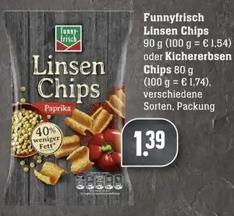 Edeka Neukauf Funnyfrisch Linsen Chips 90g Angebot