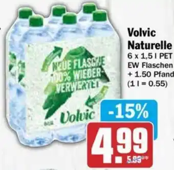 Hit Volvic Naturell 6x1,5 L Angebot