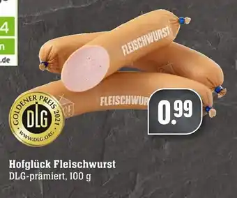 Edeka Neukauf Hofglück Fleischwurst 100g Angebot