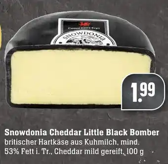 Edeka Neukauf Snowdonia Cheddar Little Black Bomber 100g Angebot