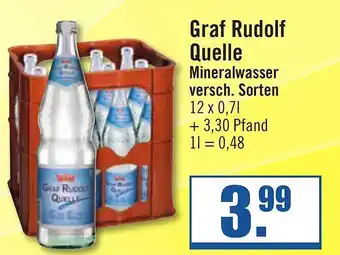 Zisch Graf rudolf quelle mineralwasser Angebot