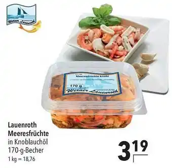 CITTI Markt Lauenroth meeresfrüchte Angebot