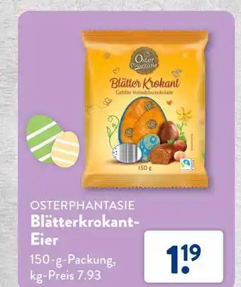 Aldi Süd Osterphantasie blätterkrokant-eier Angebot