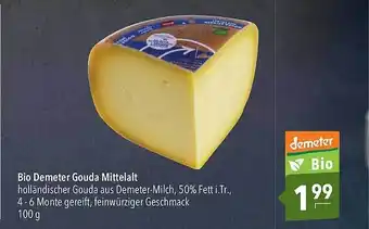 CITTI Markt Bio demeter gouda mittelalt Angebot