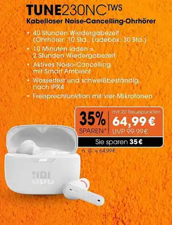 CITTI Markt Jbl kabelloser noise-cancelling-ohrhörer Angebot