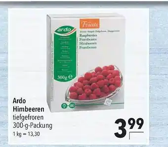 CITTI Markt Ardo himbeeren Angebot