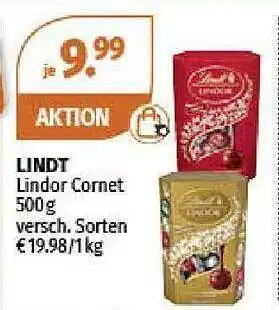 Müller Lindt lindor cornet Angebot