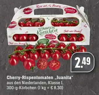 Edeka Neukauf Cherry Rispentomaten Juanita 300g Angebot