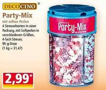 Norma Decocino party-mix Angebot