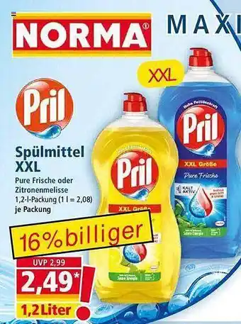 Norma Pril spülmittel xxl Angebot