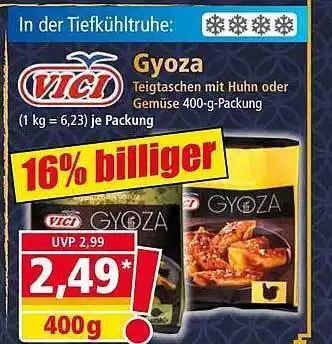 Norma Vici gyoza Angebot