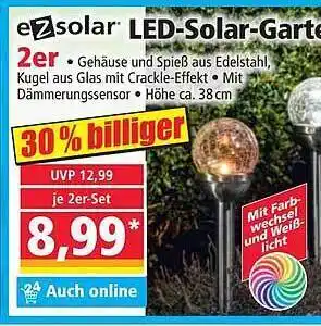 Norma Ezsolar led-solar-gartenleuchte Angebot