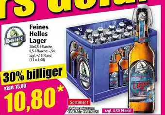 Norma Feines helles lager mönchshol Angebot