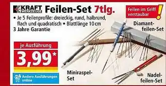 Norma Kraft feilen-set Angebot