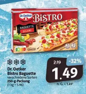 Markant Markt Dr. oetker bistro baguette Angebot