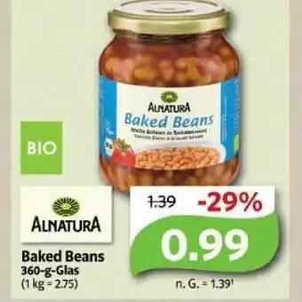 Markant Markt Alnatura baked beans Angebot