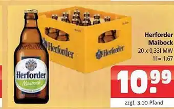 Getränkehaus Herforder maibock Angebot