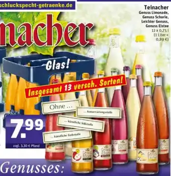 Schluckspecht Teinacher Genuss Limonaden 12*750ml Angebot