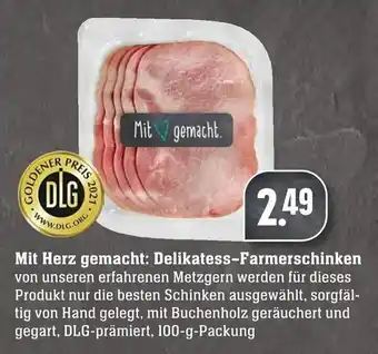 Edeka Neukauf Delikatess Farmerschinken 100g Angebot