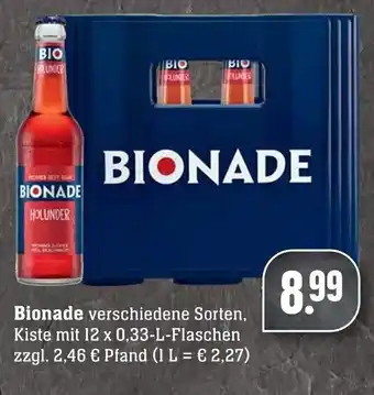 Edeka Neukauf Bionade 12 x 0,33 L Angebot