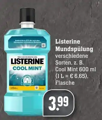 Edeka Neukauf Listerine Mundspülung 600 ml Angebot