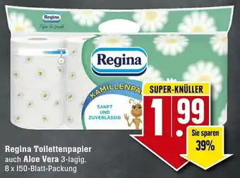 Edeka Neukauf Regina Toilettenpapier auch Aloe Vera Angebot