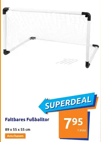 Action Faltbares Fussballtor Angebot