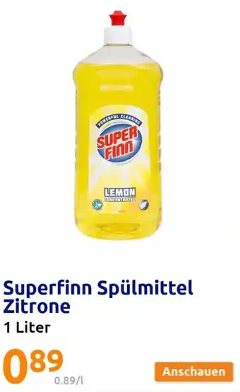 Action Super Finn Spulmittel 1L Angebot