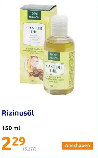 Action Rizinusol 150ml Angebot